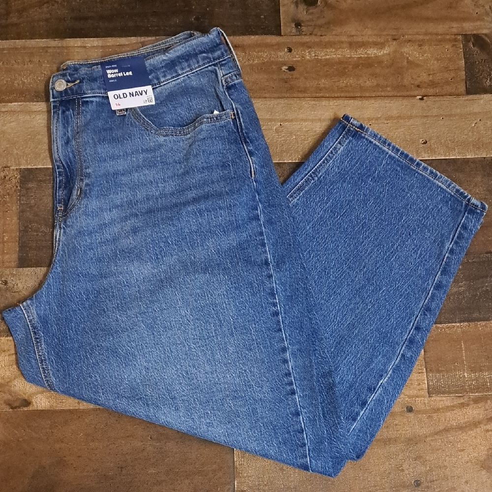 Old Navy Barrel Leg Jeans